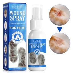 ELAIMEI-Pet ferida spray, ferida spray, pele mordida, escaldar infecção - Image 4