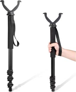 Monopod Shooting Stick and Gun Rest, Acessórios Versáteis para Caça com Altura Ajustável, Tactical Gun, Suporte Portátil para Tripé - Image 1