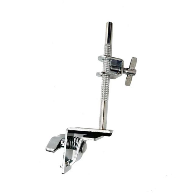 Suporte Mount Cowbell: Clamp para Bateria com Ação Paralela para Acessórios de Percussão