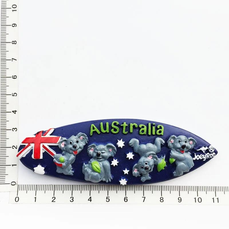 Adesivos magnéticos para lembranças da Austrália, lembranças turísticas, artesanato geladeira, presentes de viagem, decoração artigos - Image 1