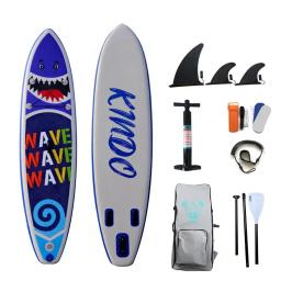 Prancha de surf inflável stand-up sap sup board beira-mar praia esqui aquático prancha de polpa esporte aquático pvc surf paddle board - Image 1