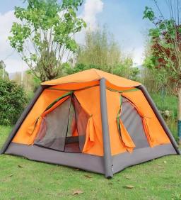 Barraca portátil com bomba inflável 210x195x130cm, dobrável e windproof camping equipamentos para uso ao ar livre - Image 4