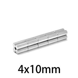 4x10mm redondo forte ímãs poderosos 4*10 ímãs de disco grosso para geladeira, diy, construção, científico, artesanato, educação 4x10 - Image 2