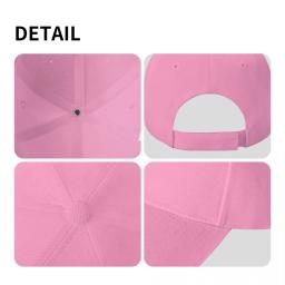 Boné rosa para homens e mulheres, boné de beisebol, acessórios de futebol, camionista, moda - Image 6