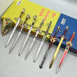 Baldur's Gate 3 Arma de Espada de Metal Modelo Réplica de Jogo Periférico Coleção de Ornamentos para Casa 1:6 Acessórios de Equipamento de Bonecas Conjunto de Brinquedo para Meninos Réplicas de miniaturas - Image 1
