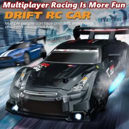 Alta velocidade 1:24 controle remoto racer rápido 4wd recarregável carro de deriva com controle 2.4ghz aventura de corrida para meninos kit presente agora - Image 4