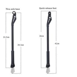 Bolany-Ajustável MTB Bicicleta Kickstand, Suporte Da Bicicleta, Estacionamento Rack, Suporte De Suporte, Ciclismo Peças, Através-eixo, Quick Release Quadros - Image 4