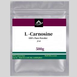 L-carnosina pó, Promove o metabolismo celular, Nutriente da pele, L-carnosina - Image 5