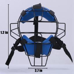Máscara Full-Face Baseball Catcher, Ajuste Seguro Leve, Fornecer Proteção e Conforto, Não Obstruir Vista, Fácil de Usar - Image 5