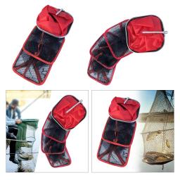 Multi-Purpose Folding Fish Cage, Balde De Pesca, Proteção Net, Outdoor - Image 3