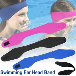 Faixa de cabeça para natação, para crianças e adultos, natação, mergulho, proteção para os ouvidos, à prova d'água, esportes aquáticos, acessórios para piscina - Image 2