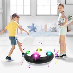 Indoor e Outdoor Hover Soccer Ball Brinquedos para crianças, LED Flashing Football Toy, Bolas esportivas infantis interativas, Presentes para meninos - Image 2
