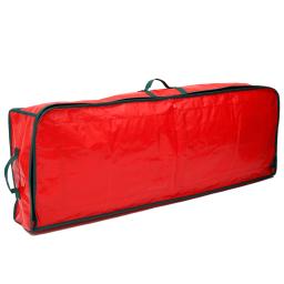 Organizador de papel de embrulho com zíper, envoltório de presente à prova de poeira, recipientes à prova d'água 600d, sacos de pano oxford para presente de natal, grande - Image 6