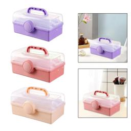 Organizador de suprimentos de costura de grande capacidade Caixa de ferramentas para costura, brinquedos infantis, unhas fazendo conjuntos, presentes para meninas - Image 6