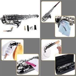 Saxofone Alto SLADE-Eb, instrumento profissional de sopro, alta qualidade latão E Flat Alto Sax, várias cores - Image 6