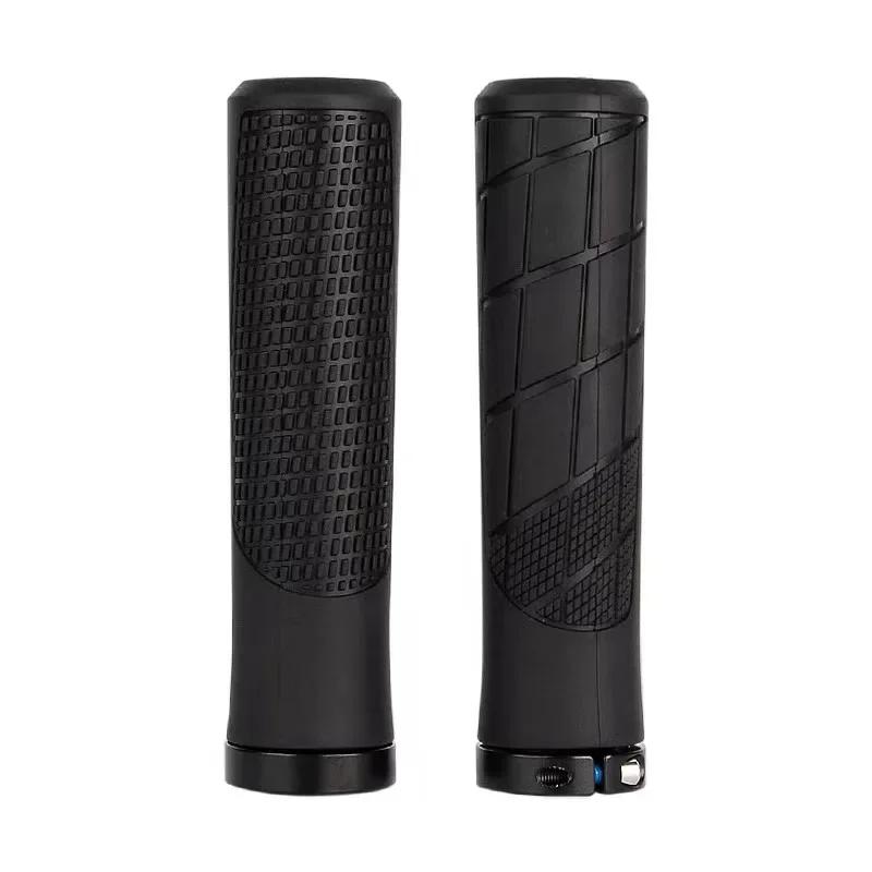 Guidão de borracha para mountain bikes, antiderrapante e à prova de choque, acessórios de bicicleta, plástico rígido - Image 1
