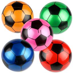 Bola inflável de futebol de PVC para crianças, hand pat, esportes de futebol, fósforo, bolas elásticas, cor aleatória, praia, nova, 1pc, 22cm - Image 2