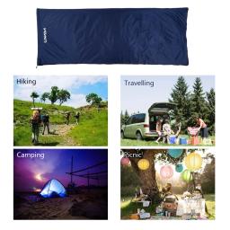 Lixada 190*75cm ao ar livre portátil envelope saco de dormir acampamento viagem caminhadas multifuncional ultra-leve 680g mochila - Image 4