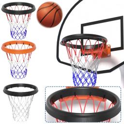 Rede de basquete portátil pu, estrutura interna e externa removível, rede portátil de basquete, acessórios profissionais w1c8 - Image 1