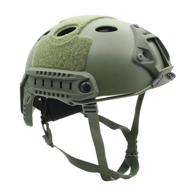 Capacete Tático Militar ABS à Prova de Explosão com Ajuste Rápido e Ventilação para Esportes ao Ar Livre