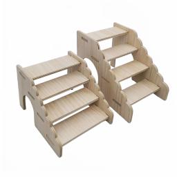 Escada De Escalada De Madeira Para Pequenos Animais De Escada De Escada De Animais Para Hamsters, Gerbos, Mouse, Acessórios Para Casa De Brincar - Image 1