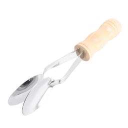 Instrumento de percussão com cabo de madeira, colher de diversão ou educação musical, 8 Polegada rodízios, grandes presentes - Image 2