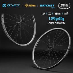 Ryet mtb conjunto de rodas carbono xd hg ms hub mountain bike rodas boost 28h 35mm catraca straightpull bicicleta rimset peças ciclismo - Image 1