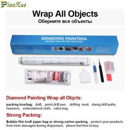 Kit de Pintura Diamante DIY, Arte Dos Desenhos Animados, Ponto Cruz, Artesanato Do Mosaico, Anime Bordado, Bolha De Amor Bonito, Decoração De Casa, Presente Das Crianças - Image 6