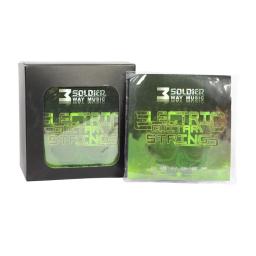 Conjunto de cordas de guitarra elétrica com enrolamento em liga de níquel compatível com violão de 6 cordas 009-046 super leve e médio - Image 4