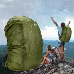 Impermeável e Dustproof Mochila Chuva Capa, Bolsa de Ombro Ultraleve, Raincover para Camping ao ar livre, Caminhadas, 35L, 45L - Image 5