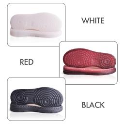 1 par de solas de borracha macia, solas de linha de gancho tecidas à mão, remendo de sapato antiderrapante, substituição de reparo durável para sapatos de bota - Image 5