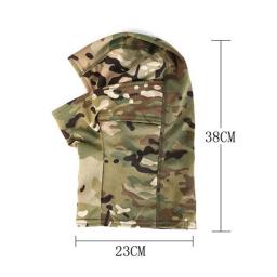 Balaclava Tático Multicam, Máscara Facial Completa, Capa Escudo, Chapéu De Ciclismo E Caça, Cachecol De Camuflagem - Image 6