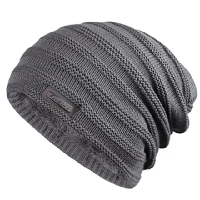 Gorro de Pele Unissex para Manter Quente Chapéu de Inverno Grosso Macio com Elasticidade para Homens e Mulheres