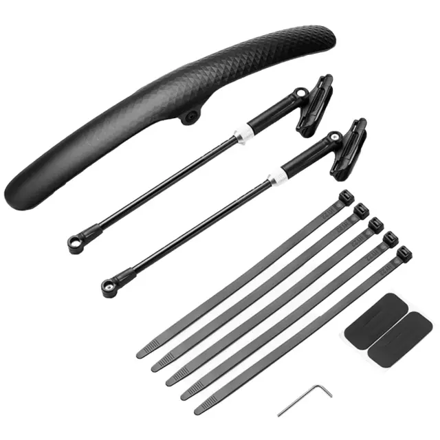 Guarda-lamas para bicicleta rodoviária e MTB, proteção contra água e lama, 1 peça, ideal para pneus