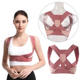 Ajustável Elastic Back Support Belt Peito Postura Corrector Homens Mulheres Body Shaper Corset Invisible Body Shaper Corrector - Image 1