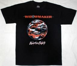 Widowmaker Sangue E Balas Preto T Shirt Torcida Irmã Desperado Dee Snider - Image 1