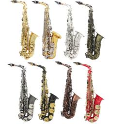 Saxofone Alto SLADE-Eb, instrumento profissional de sopro, alta qualidade latão E Flat Alto Sax, várias cores - Image 1
