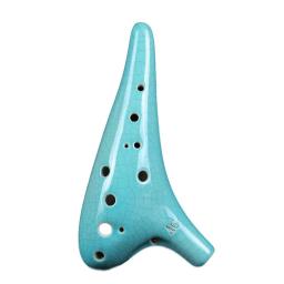 Cerâmica Ocarina Instrumento Musical, 12 Buracos, Alto Tone, C Legend, Profissional Instrumentos Musicais Acessório - Image 6