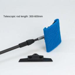 Escova De Limpeza Do Aquário BM, Escova Do Tanque De Peixes, Ferramenta De Limpeza, Lâmina Estendida, Ferramenta De Remoção De Algas, Fibra De Carbono BOLHA-MAGUS, Novo, 30-60cm - Image 3