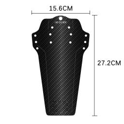 Universal Carbon Fiber Padrão Bicycle Fenders, Acessórios de bicicleta, Peças de bicicleta, Mountain Bike Fenders - Image 4