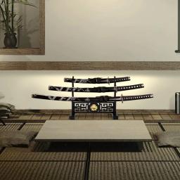 Suporte de espada Exibição de armas Veludo Proteger Espada Cremalheira Katana Genji Samurai Japonês Blade Gladius Templários Medieval Stand -Taichi - Image 6