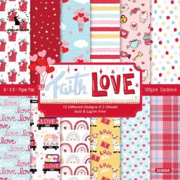 Cor brilhante Scrapbooking Pads, Random Style Paper Pack, Origami Art Background, papel decorativo, tomada de cartão, 12 folhas - Image 3