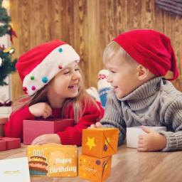 Caixa de Presente Pop-Up Explosão para Meninas, Caixa Surpresa Bounce, Cartões Dobráveis DIY, Aniversário, Dia dos Namorados, Decorações De Festa De Natal - Image 5