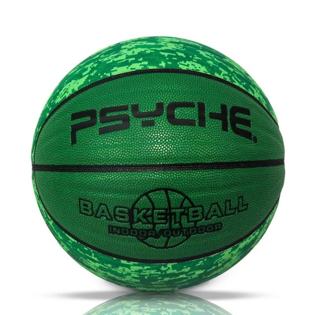 Bola de Basquete Camo Antiderrapante Tamanho 7 para Treinamento em Interior e Exterior, Resistente ao Desgaste para Partidas em Grupo