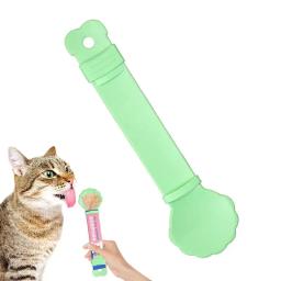 Colher de comida úmida para gato, trata dispensar colher, colheres multifuncionais para animais de estimação, alimentador portátil - Image 1
