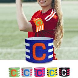 Braçadeira capitão para adultos e crianças, braçadeira de futebol, treinamento de competição, grupo capitão, futebol, 5 pcs, 10pcs - Image 3