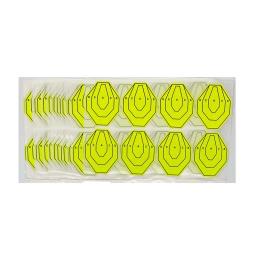 Mini tiro alvos para IPSC IDPA, padrões vermelho verde amarelo colorido, 160 contagens, 20 folhas - Image 5