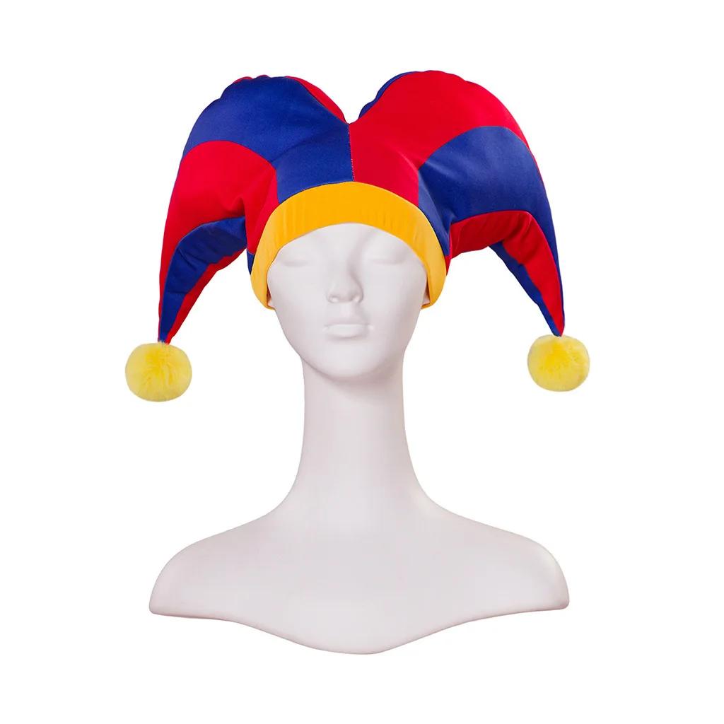 Pomni Cosplay Fantasia com Chapéu, Disfarce, Halloween, Carnaval Party Clothing - Image 1