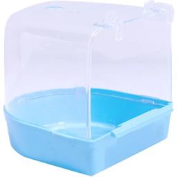 Pássaro pendurado Bath Cube Papagaios Banheira Banheira Caixa de Chuveiro Gaiola Acessório para Little Bird Canary Periquito Lovebird Calopsita - Image 5
