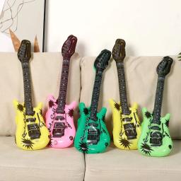 Inflável instrumentos brinquedo, música balões set, instrumento de simulação, guitarra, saxofone, microfones, festa, 15pcs - Image 3